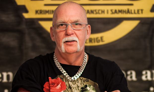 Christer Karlsson, inbrottstjuv och före detta missbrukare, föreläsning Grästorp.